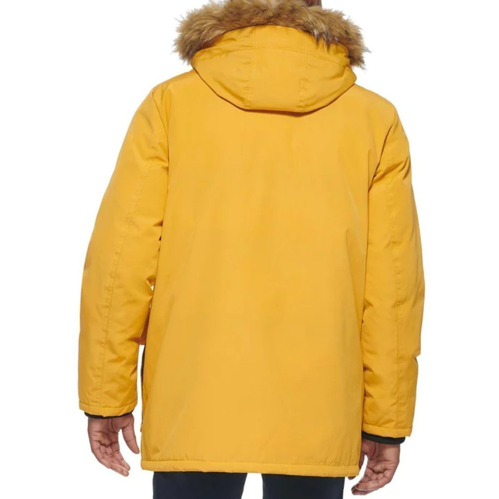 CLUB ROOM Men's Yellow Parker Winter Jacket Water-Resistant NWT Size Large - Picture 3 of 6